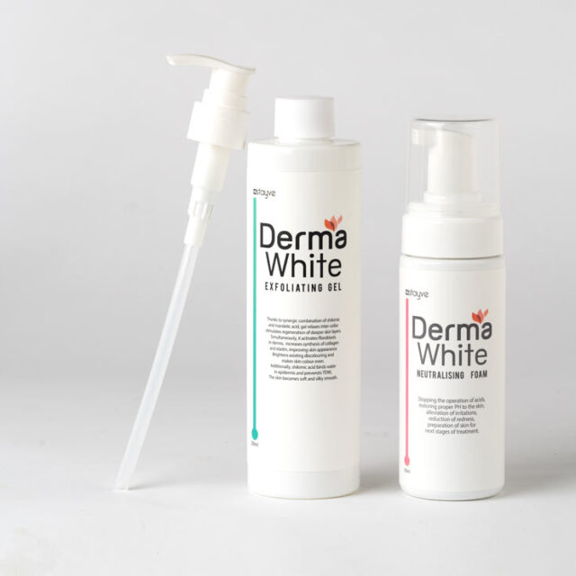 Stayve Derma White Exfoliating Gel and Neutralizing Foam Kit