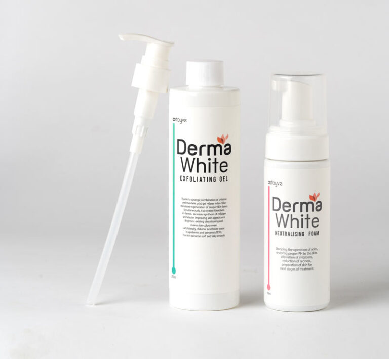 Stayve Derma White Exfoliating Gel and Neutralizing Foam Kit