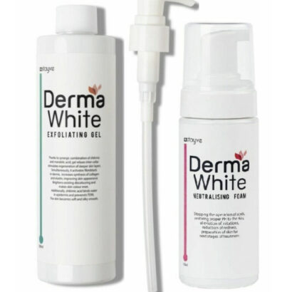 Stayve Derma White Exfoliating Gel and Neutralizing Foam Kit